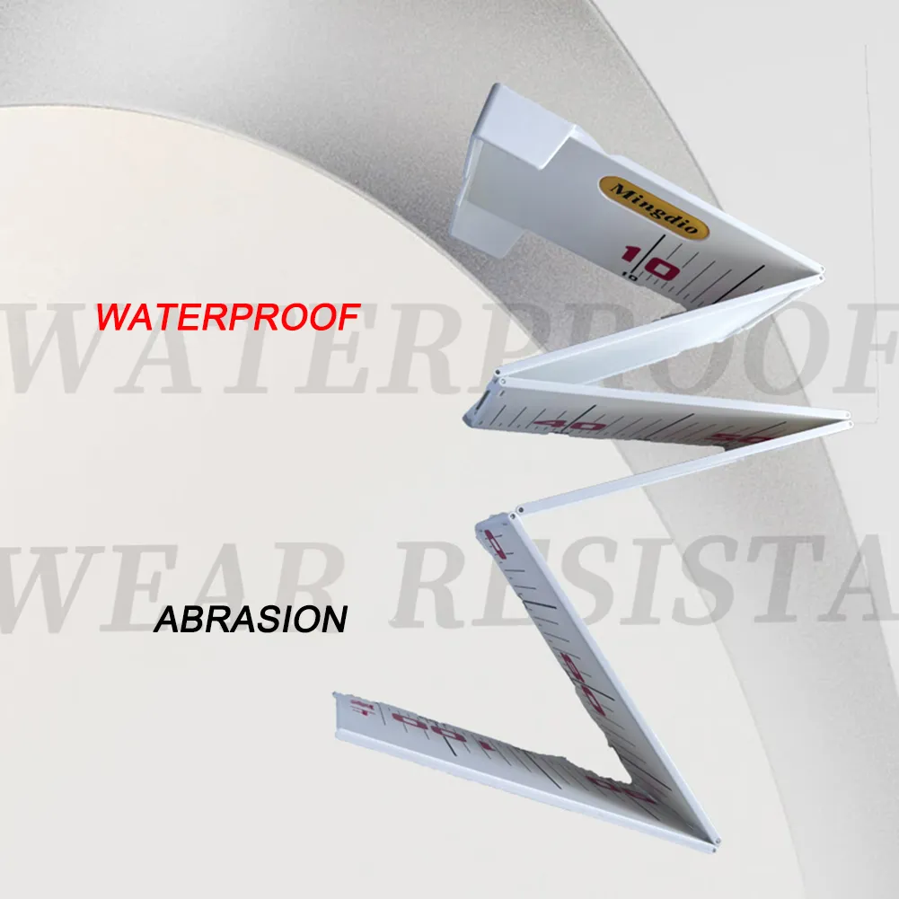 Fish Measuring Ruler: Portable 100 CM Folding Ruler, Waterproof Fishing ...