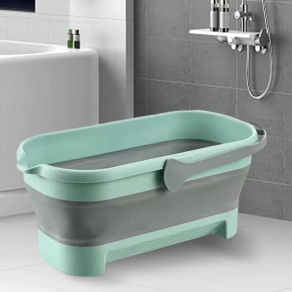 Laundry Basket Organizer Rectangular Plastic Laundry Basket With Handle ...