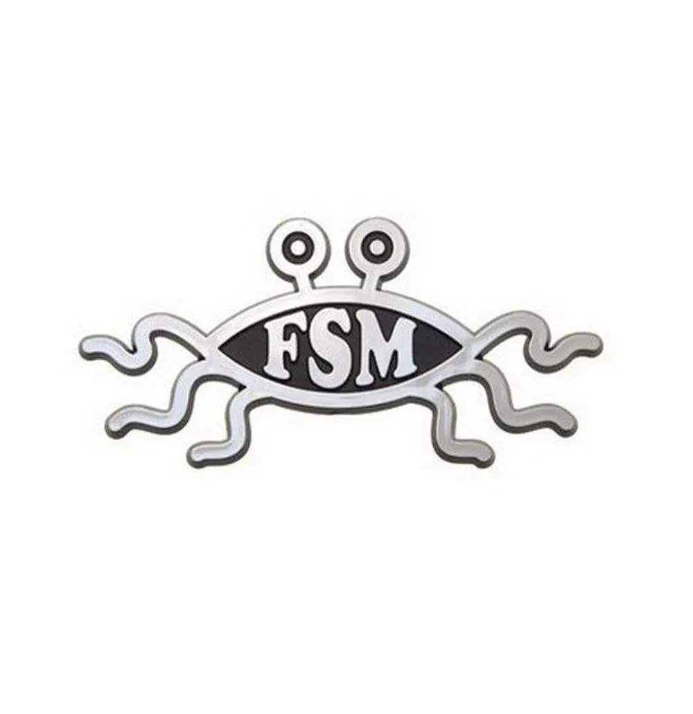 FSM Flying Spaghetti Monster Car Emblem0123456789109233405