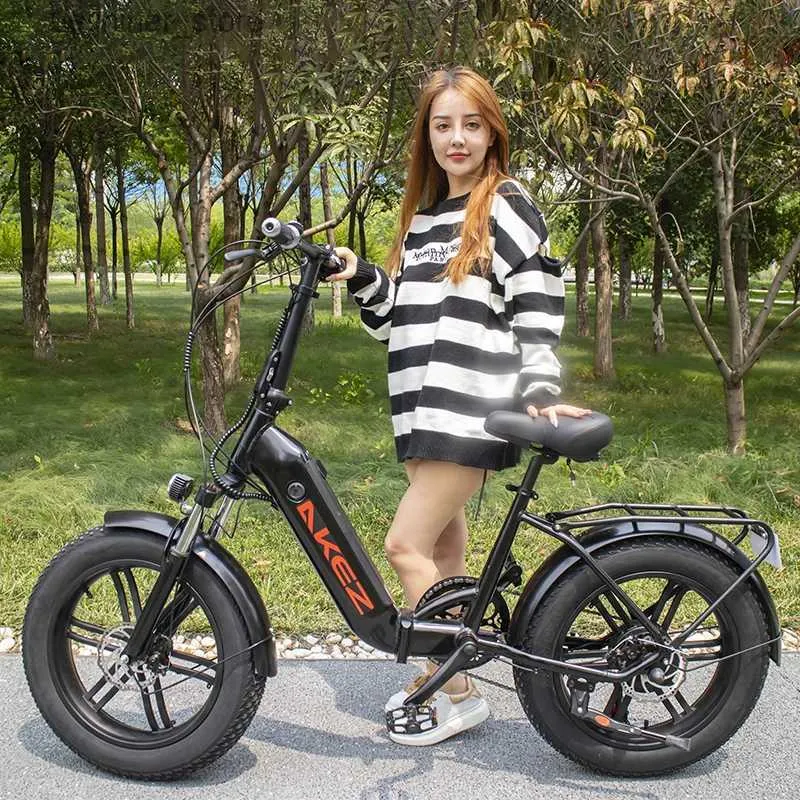 Bikes Ride-Ons Electric Bicycle 20 inch Fat Bicycle 48V 10.4 hours 500W Mens Bicycle Snow Adult Bicycle Electric Bicycle Mountain Bike Electri L47