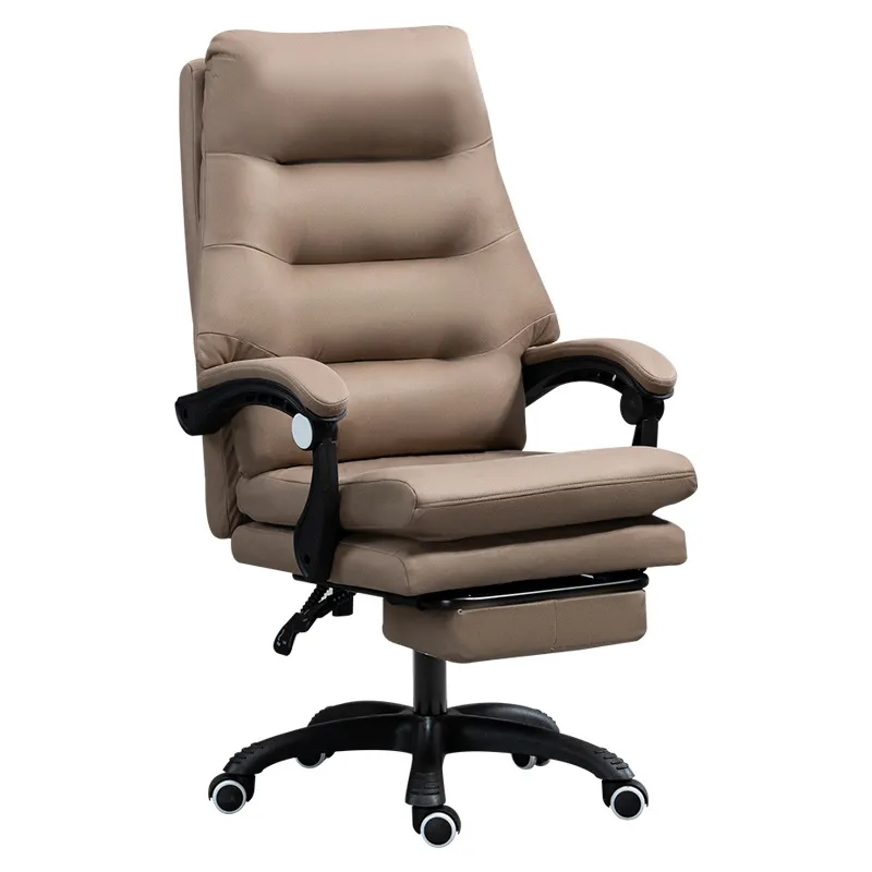 Nuevo sofá sillón de sofá sillón de muebles de muebles de la computadora silla de computadora ergonómica silla reclinable reclinable de cuero silla de juego en vivo cómoda