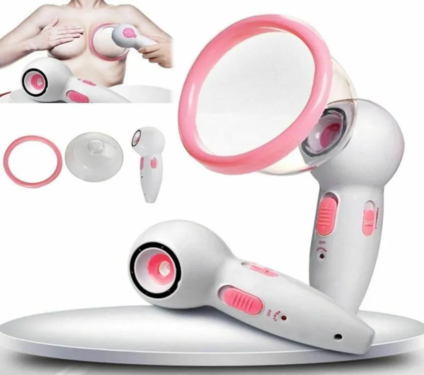 Portable Far Infrared Heating Therapy Breast Enhancement Enlargement Massager Vacuum Suction Breast Massager Pump Cup Enhancer Che9425047