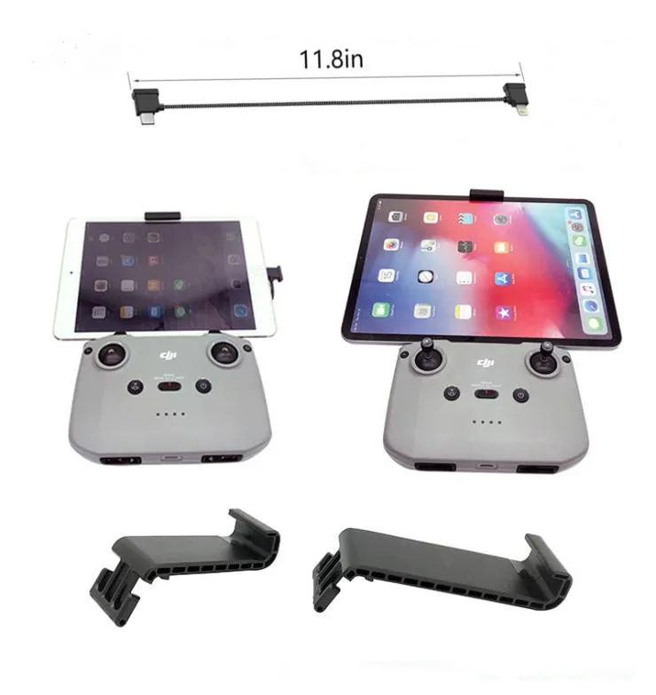 ABS Porte-tablette étendu accessoires Fixed Po Zangon pour DJI Mavic Air 2S Air 2 Mini 2 Release rapide Extension de support2460804