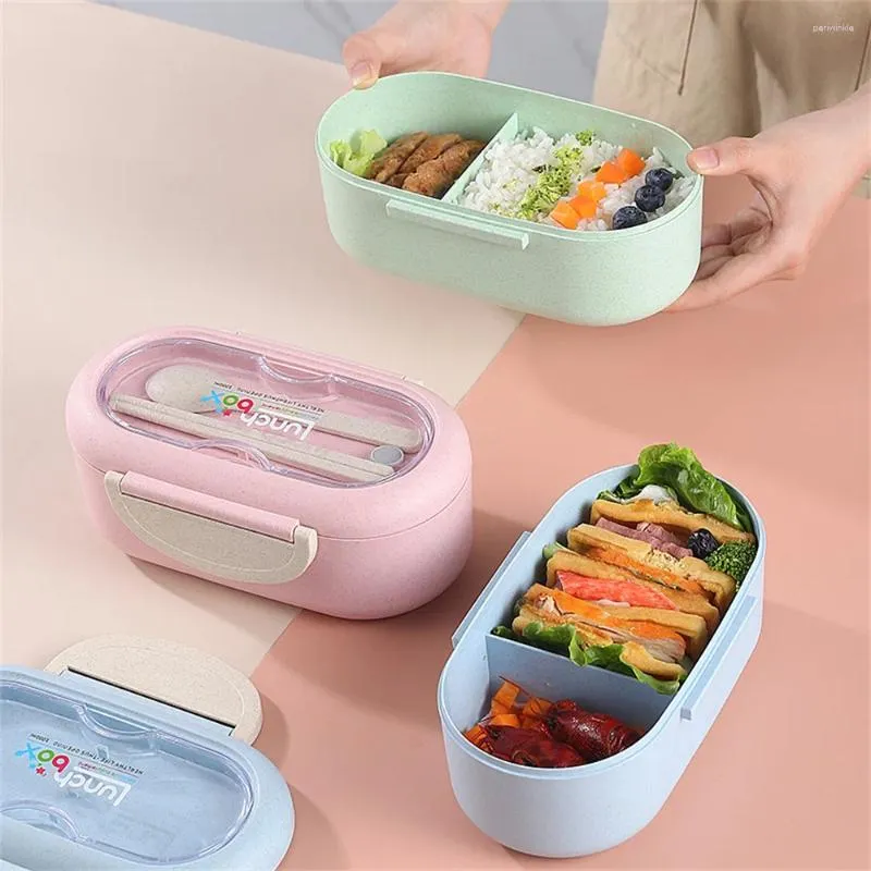 Dinnerware Portable Thermal Lunch Box For Meal Lunchbox Cartoon Container Boxes Microwave Bento Kids Children Picnic School