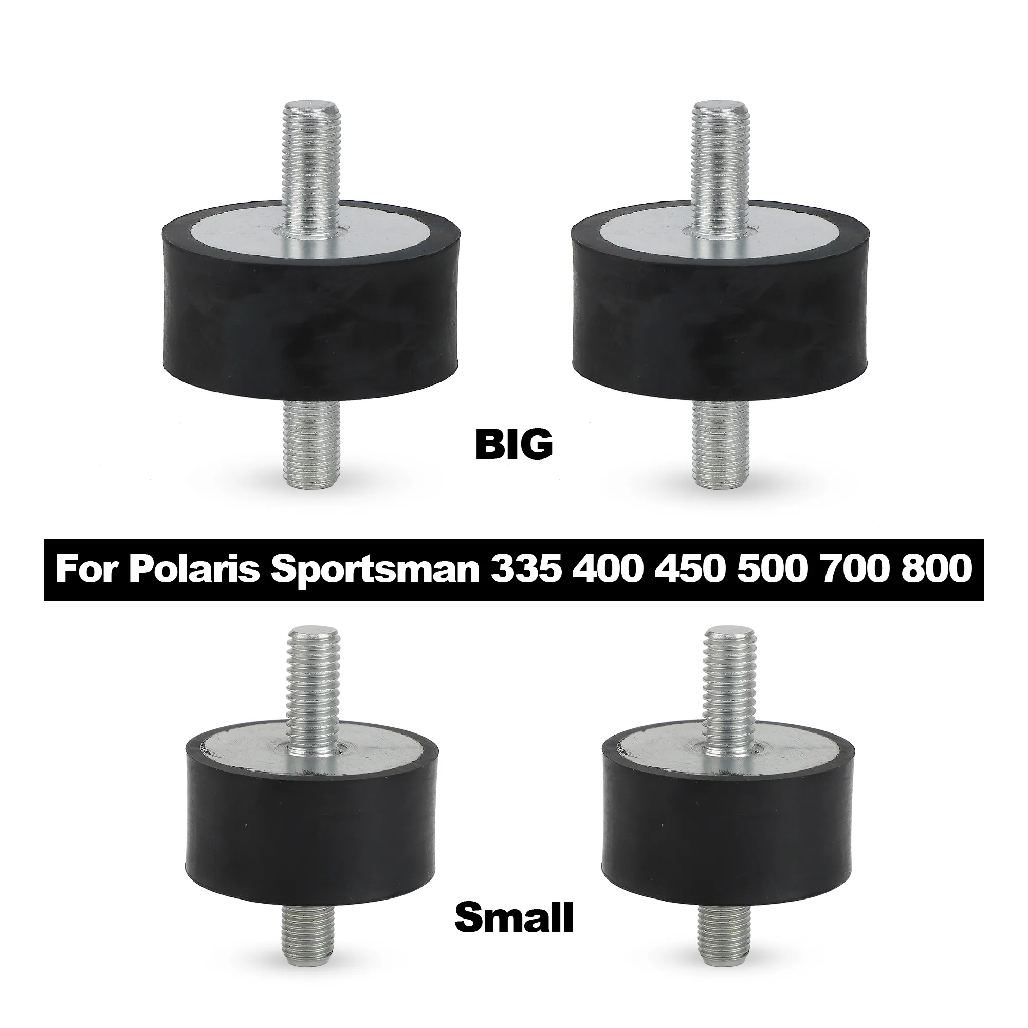Rubber Engine Motor Mount Kit for Polaris Sportsman 335
