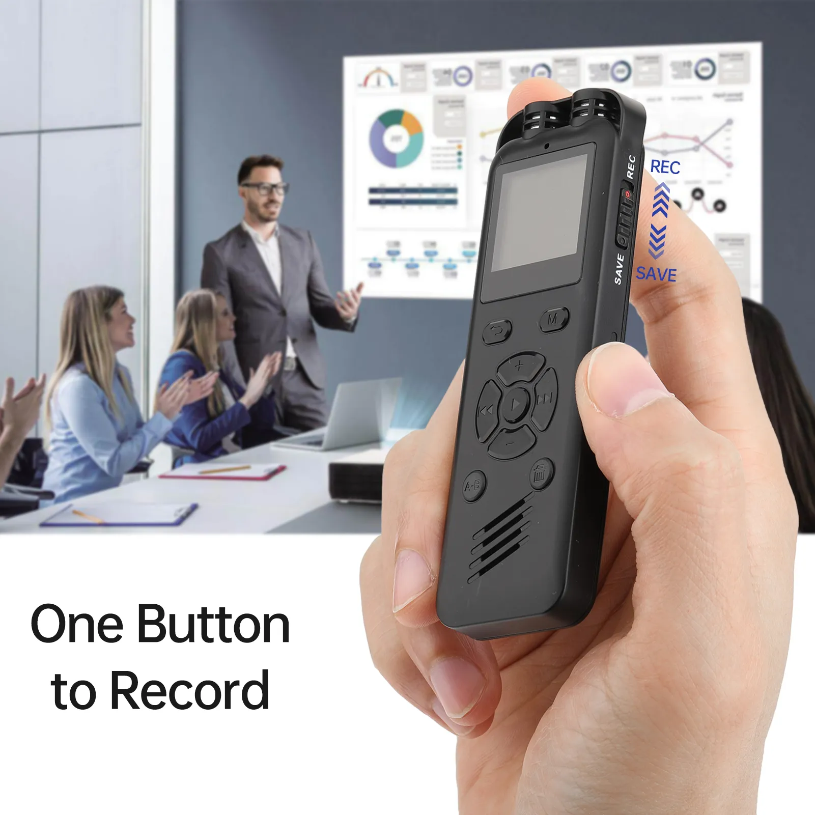 16GB Digital Voice Recorder, Voice Activated Audio Recording with ...