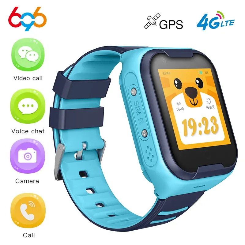 Watches 696 A36E 4G Children Smart Watch WIFI+GPS+ base station assisted positioning video call waterproof 630mah battery waterproof