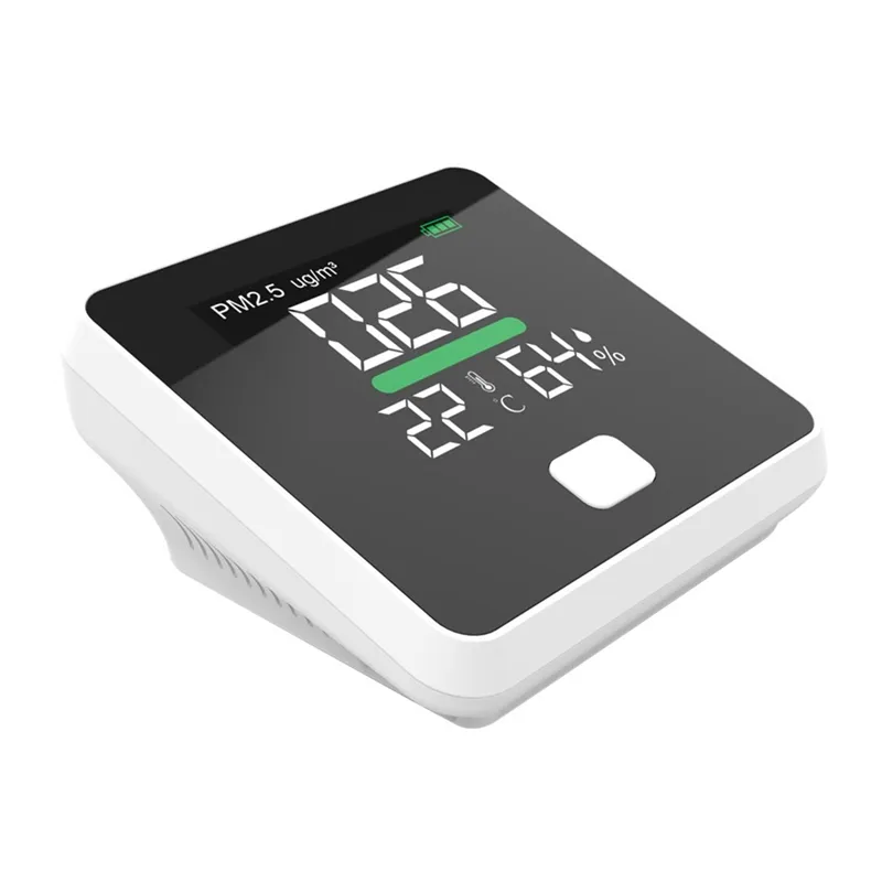 PM2.5 Détecteur, Digital Air Quality Monitor 2.8"Multifunctional PM2.5 Meter Air Quality Detector PM2.5 Detector Indoor For Home, Office, Car
