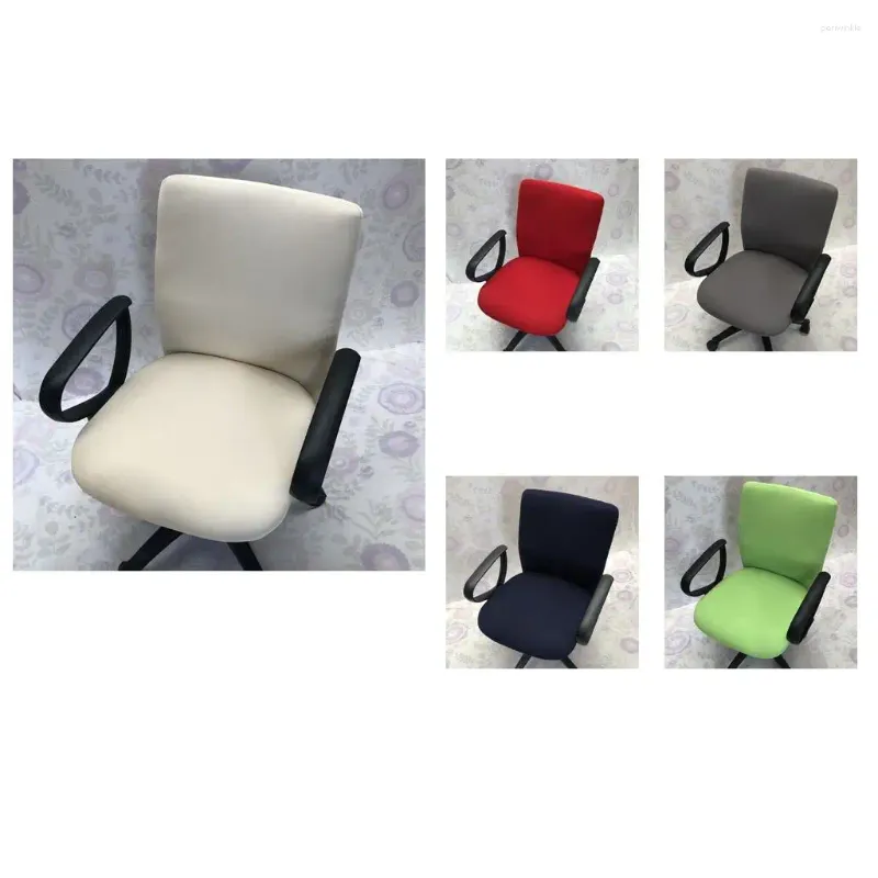 Cubiertas de silla giratoria y comedor de oficina: coloreado como se describe