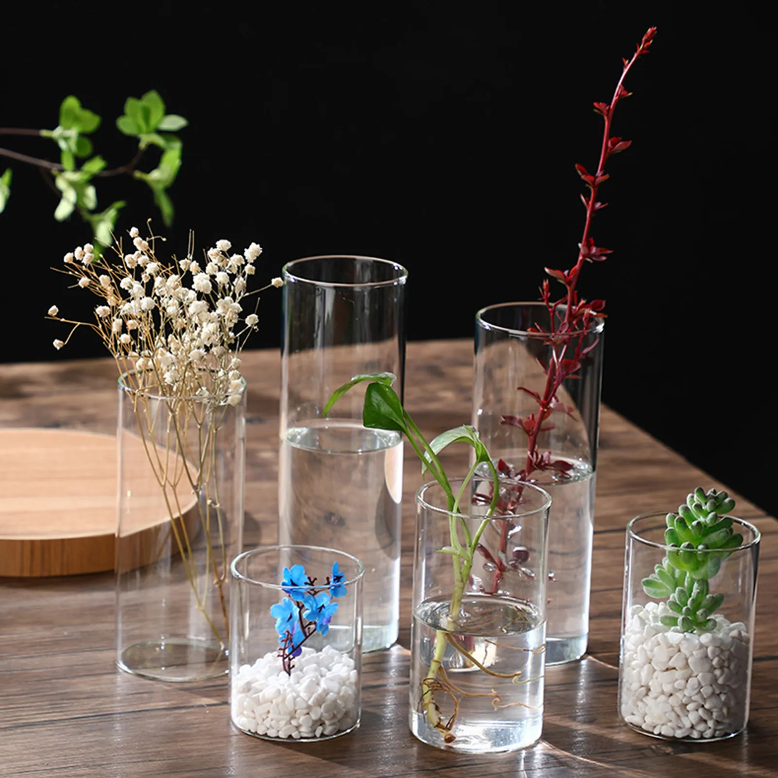 Glass Cylinder Vases: Guide for Wedding Centerpieces
