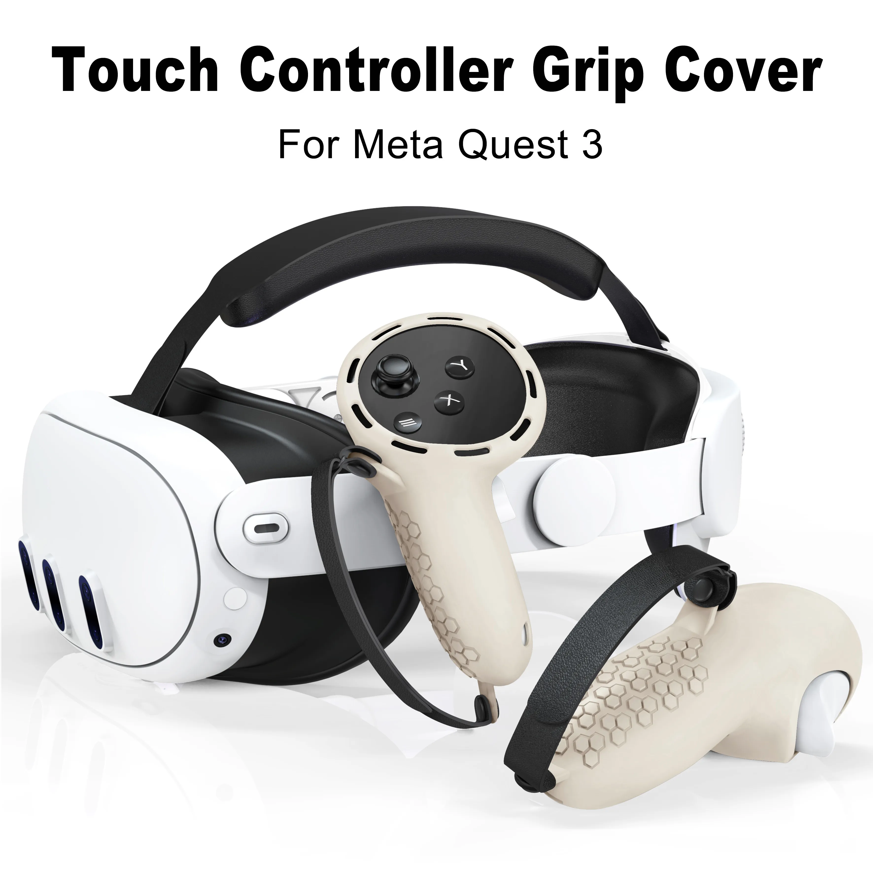 Silicone Protective Cover For Meta Quest 3 Replacement Anti-Leakage Nose Pad Mask Case VR Shell Cover Vr Accessories I.280924850 - View #4