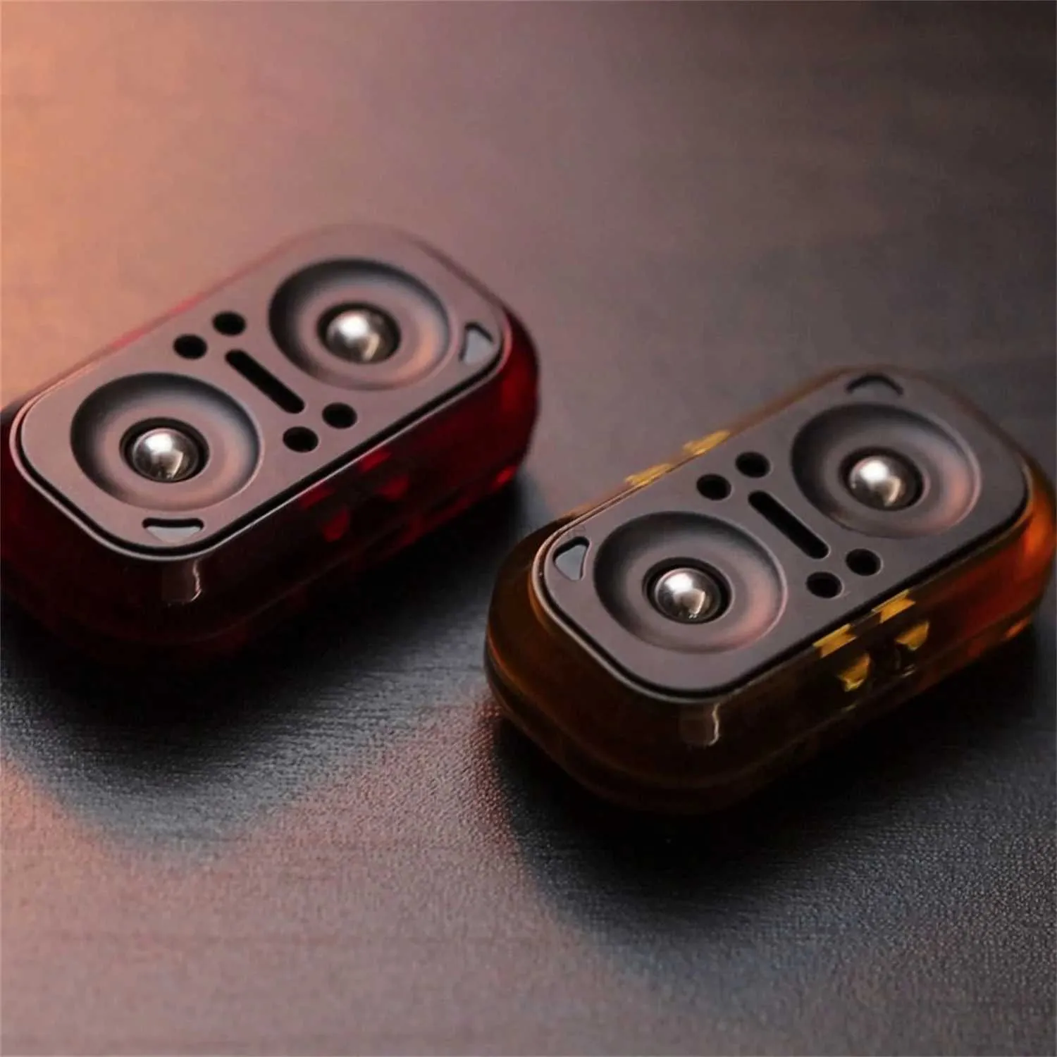 Decompressione giocattolo di decompressione giocattolo Gao Studio EDC Owl Slidge Slider Magnetic Fidget Toys Office Trend Toys Finger Spinner 240412