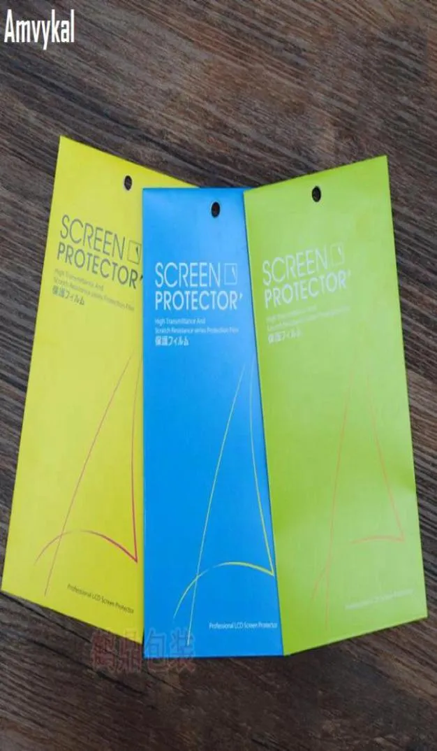 Glass Screen Protector Universal Cardboard Retail Packaging Box For iphone 12 11 pro XR X XS Max 6s 7 8 Plus Tempered PET Film2701836