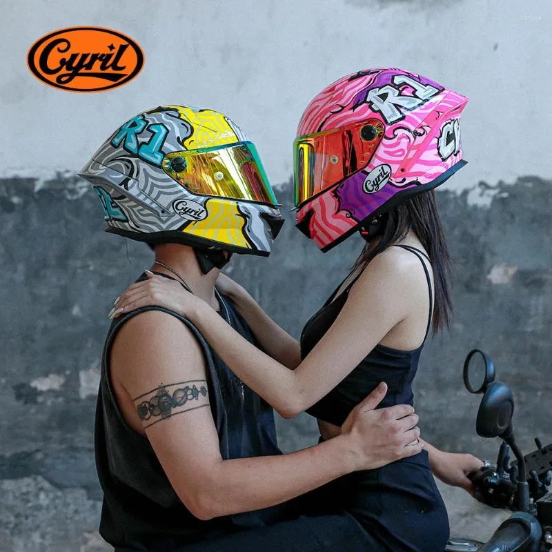 CYRIL Sailor R1 Bluetooth Motorcycle Helmet - Full Face Racing