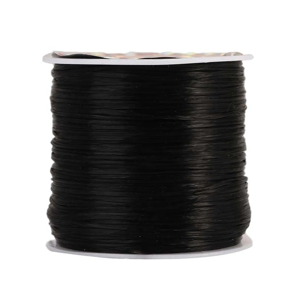 DIY 0.8mm Rope Strong Elastic Bracelets Craft Stretch Cord Beading Thread Fibre Wire Bracelet String