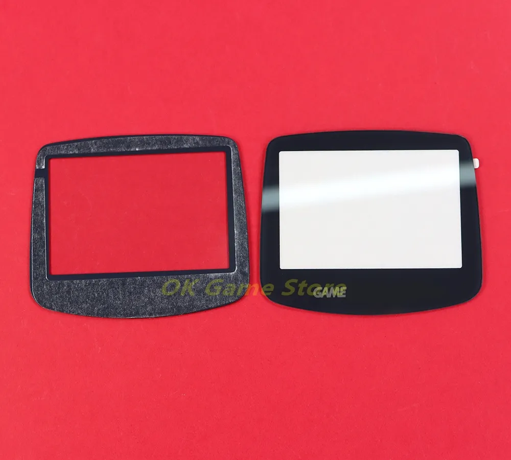 50pcs/lot Substituição LCD Screen Glass Lens Mirror para Gameboy Advance GBA Glass Screen para GBA Game Console