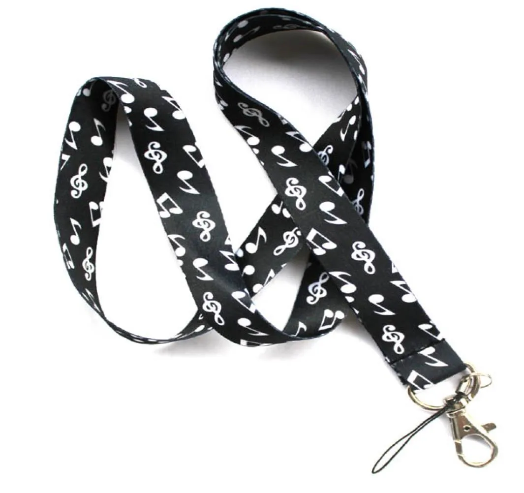 Téléphonie du clavier Clavier de la musique entier 20pcs Cartoon Note Clavier Lanyard Corde Corde à coude 1475532100