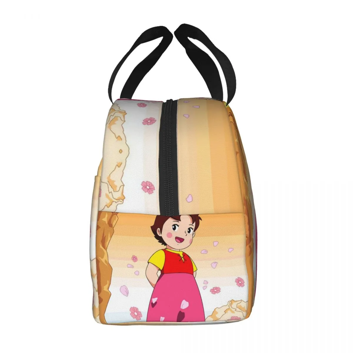 Anime Heidi Girl of the Alps Lunch Box Leakproof Cooler termiczne jedzenie izolowane Heidi Peter and Grandpa Lunch Bag for Women Kid