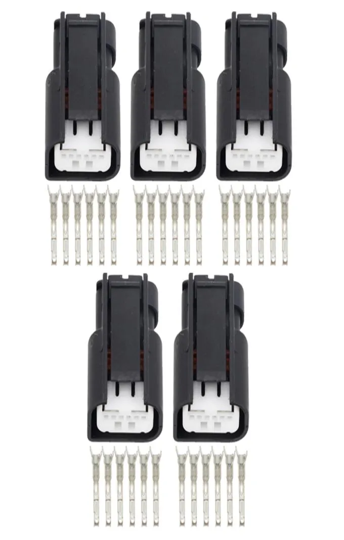 5 ensembles 6 broches Small Aperture Empaterproof Connector Plug Adapter Adaptor Adaptor With Terminal DJ7066B06214579840