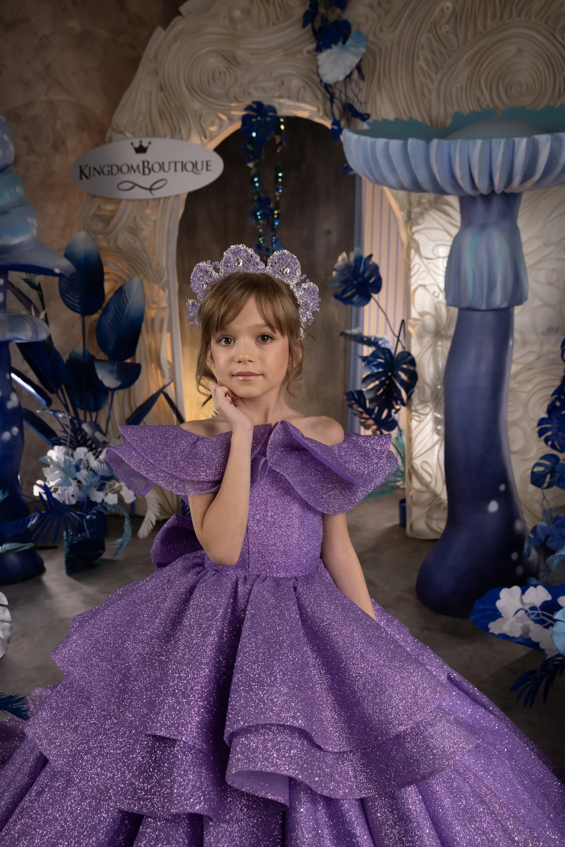 Grape flower girl dresses hotsell