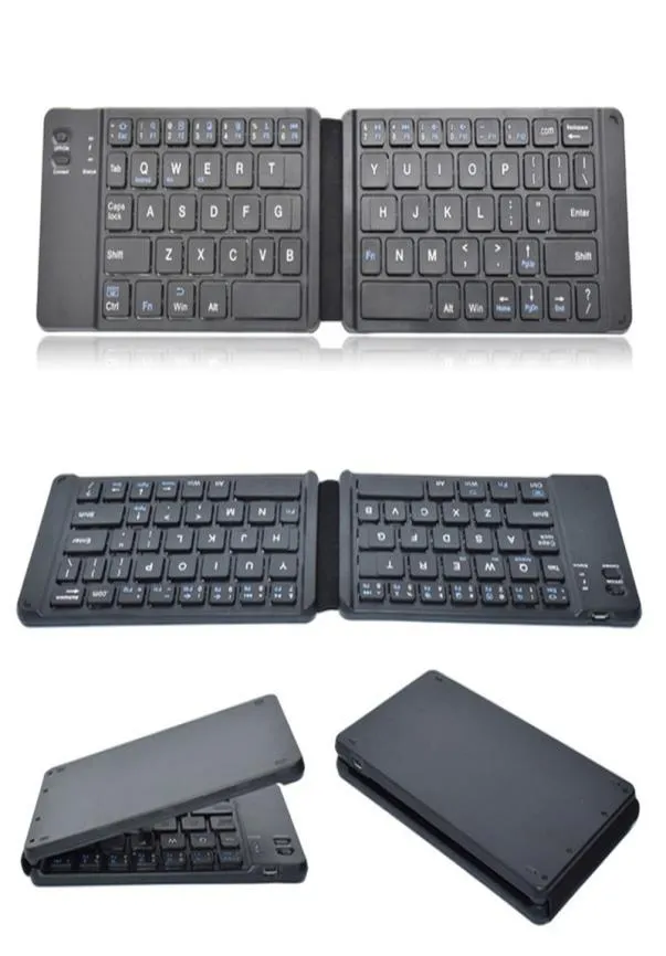 Tragbare Mini -Falten -Tastatur Bluetooth Wireless Keyboards für WindowsAridiostablet iPadphone Lighthandy2267673