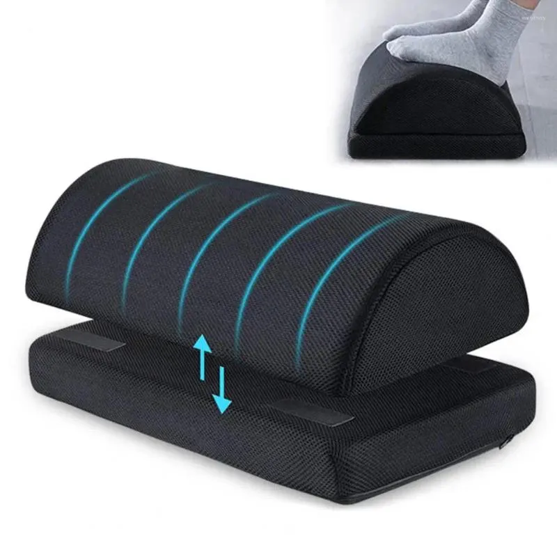 枕の下で人間工学に基づいた机の下の調整可能な高さ鎮痛可能なカバーのための快適なスツール