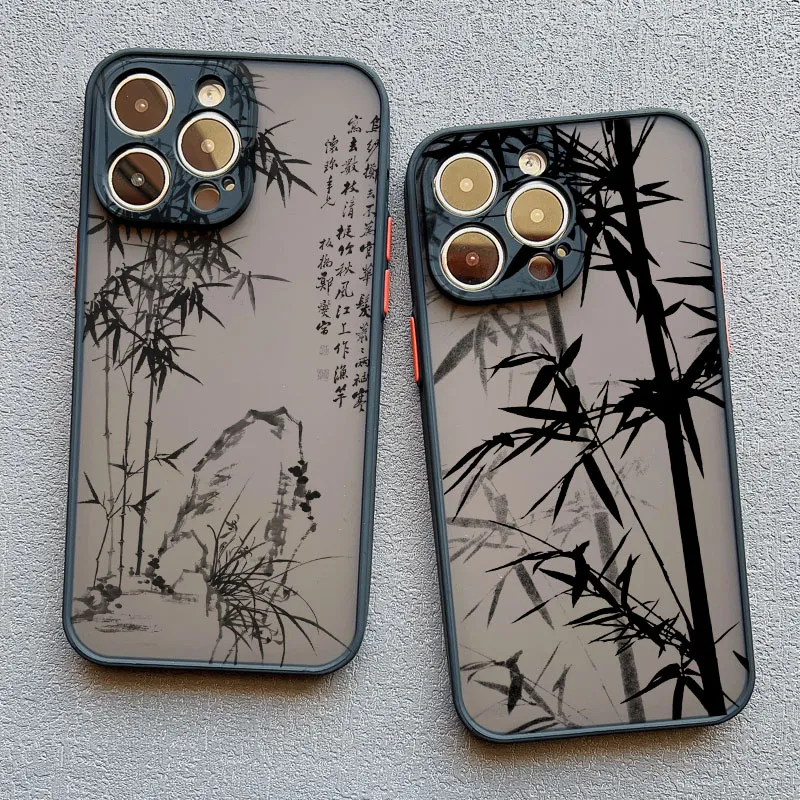 Retro Bamboo Black Ink Wash Painting Art Phone Case Half-Wrapped Cover for iPhone 7 8 Plus 15 14 13 12 11 Pro Max XR X XS from Dhgate Cell Phone Bluetooth Device - price 9.41 Retro Bamboo Black Ink Wash Painting Art Phone Case Half-Wrapped Cover for iPhone 7 8 Plus 15 14 13 12 11 Pro Max XR X XS from Dhgate Cell Phone Bluetooth Device - price 9.41
