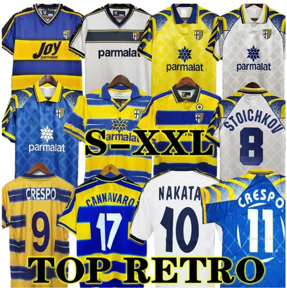 1999 2000 Parma Calcio Retro Soccer Jersey Classic 1998 95 97 99 - Main Image