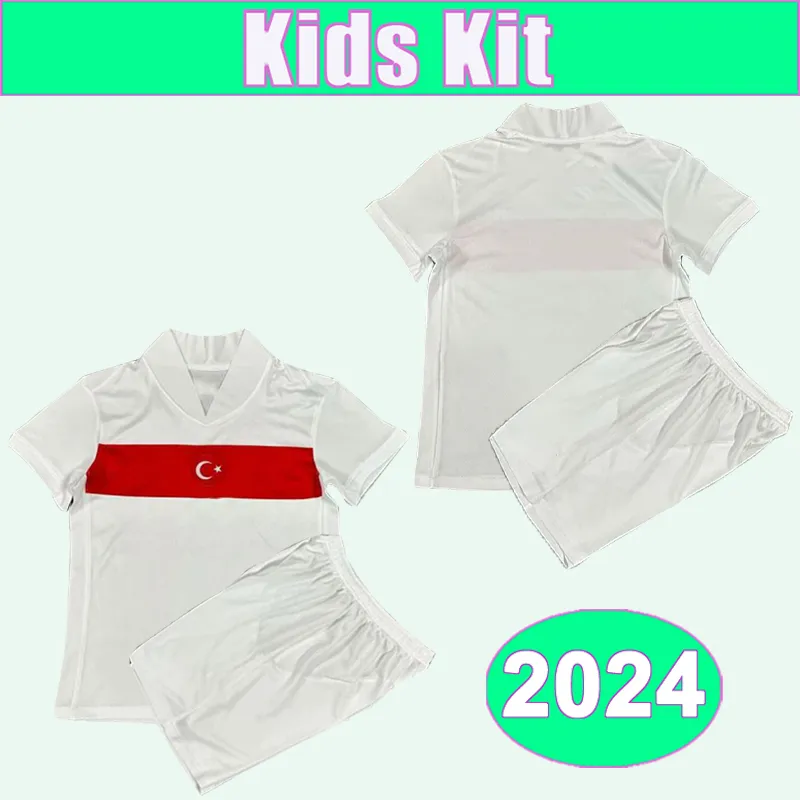 2024 Maglie da calcio Kit Turkey Kid Galhanoglu Akturkoglu Kahveci UNAL HASE CAMPIGHI DI CALCAZIONE SUCCESSA