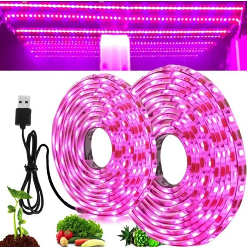 HaiMa Imperméable à L’eau LED Grow Light Full Spectrums USB