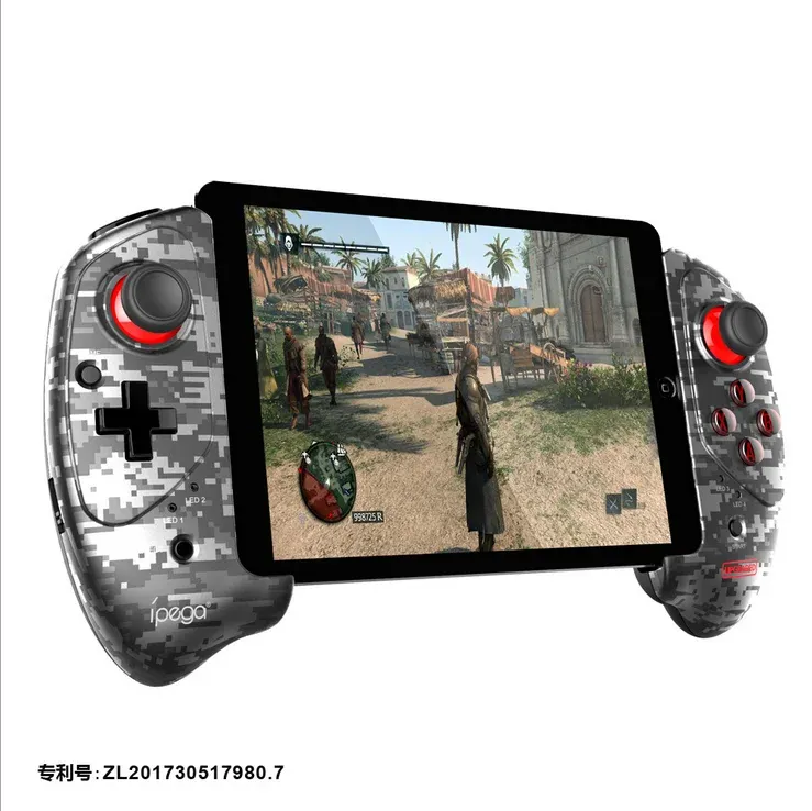 GamePads IPEGA PG9083A/B/S BLUETOOTHワイヤレスゲームパッドテレスコピックコントローラーP3 iOS/Android/Winのスイッチ用の実用的なストレッチジョイスティック