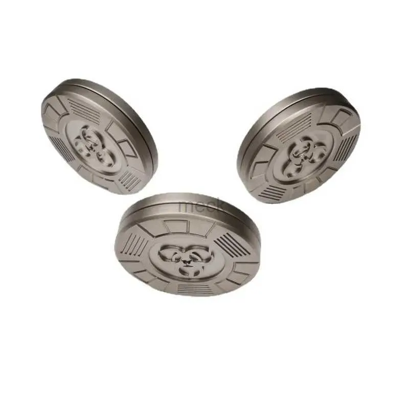 LU9G Dekompresja zabawka obrotowa magnetyczna suwak Slider Dorosły EDC Metal Fidget zabawka ADHD Ręka Spinner Autyzm Sensory Toys Stres Stress Zlanie dla dorosłych Prezenty 240413