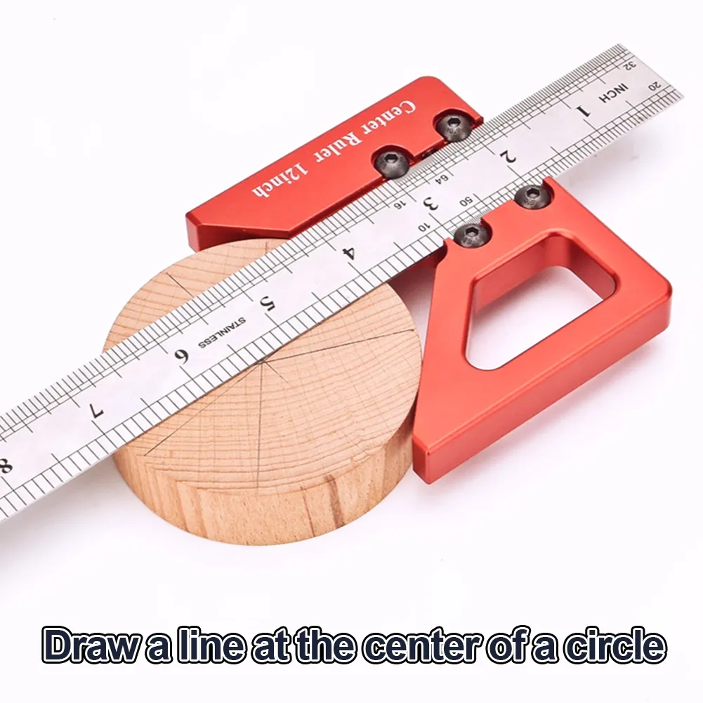 Center Scribe Gauge, Aluminum Alloy Center Scribe Measuring - View #9