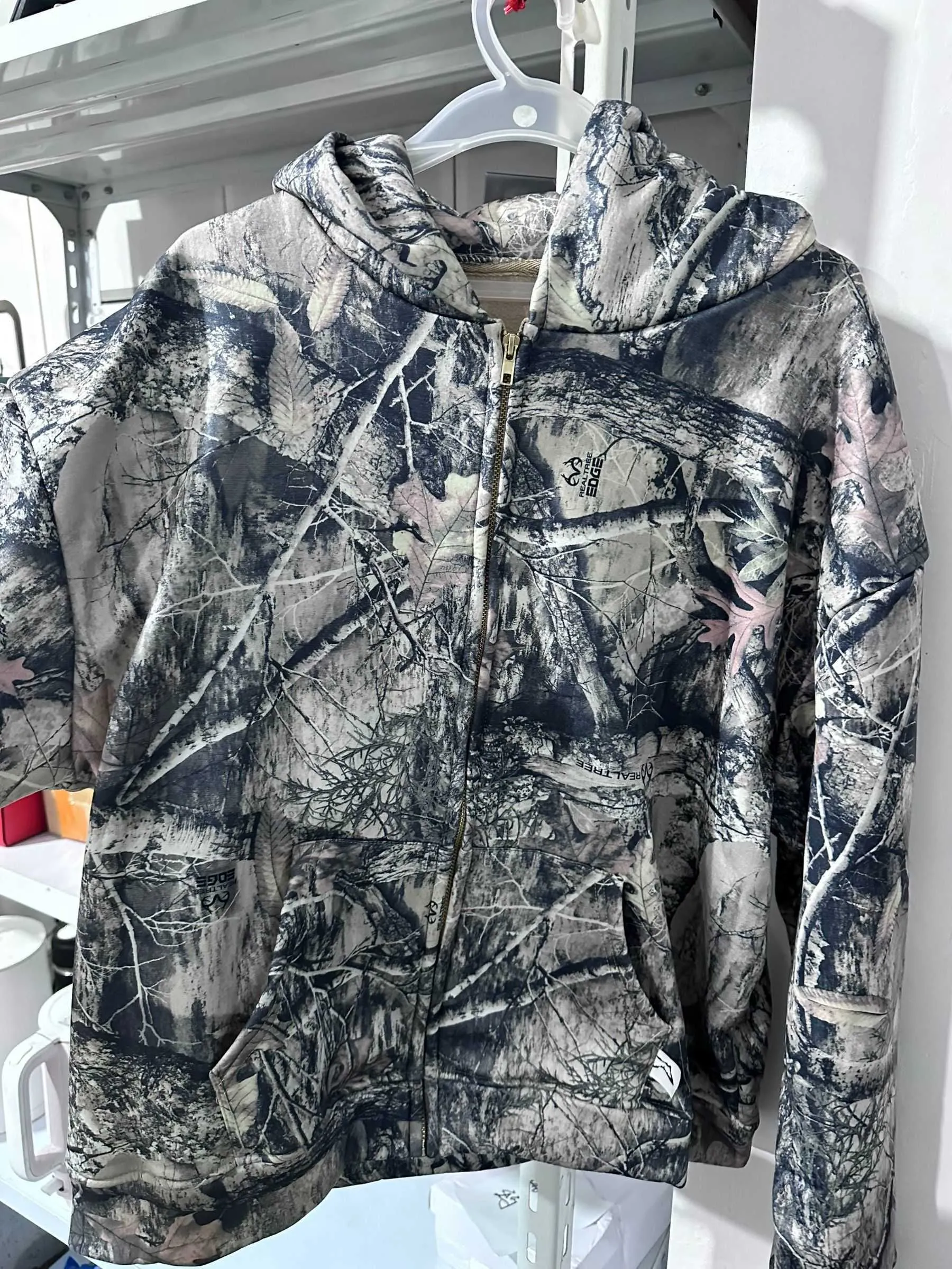 Y2k Retro Camouflage Zip Up camouflage hoodie for Women