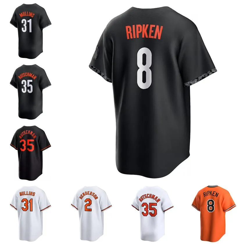 stitched Baseball Jerseys Cal Ripken Adley Rutschman home away jersey men women Youth