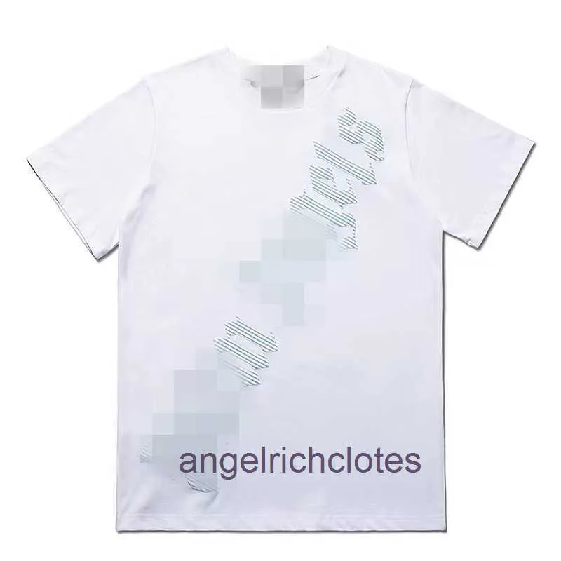 Vêtements de créateurs haut de gamme pour Angles PA Lettre de marque T-shirt à manches courtes imprimées pour hommes et femmes Loose High Street Casual Half Mancheve avec 1: 1 étiquettes originales