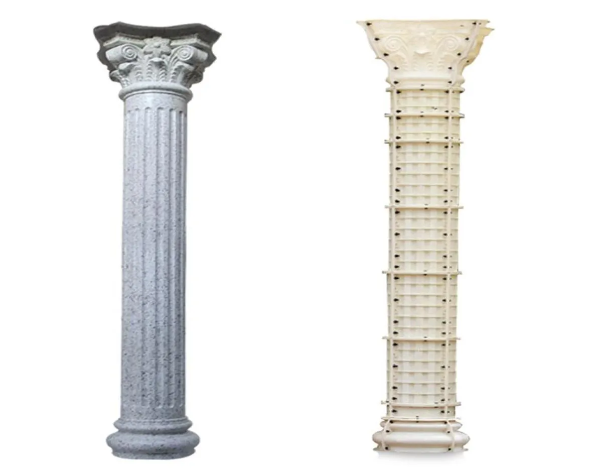 ABS plastic roman concrete column moulds Multiple styles european pillar mould construction moulds for garden villa home house234Q4651334