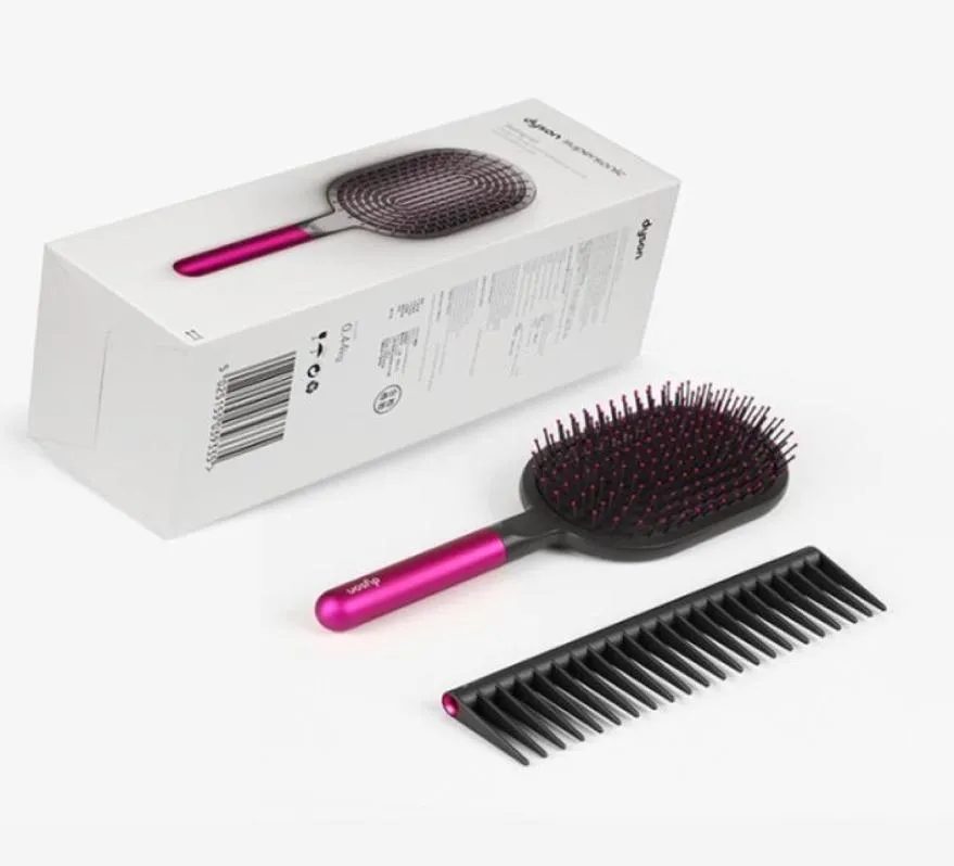 Professional Healthy Paddle Cushion Hair Brushes Styling Set Brand Designed Detangling Hair Comb and Paddle Brush4113085