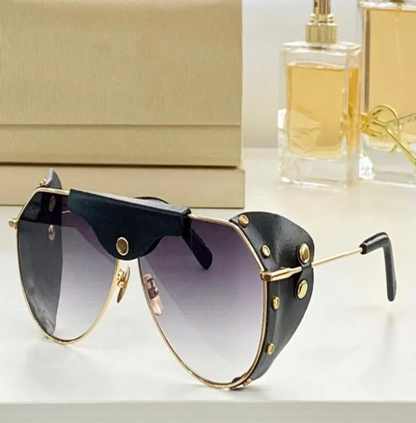 Sunglasses For Men Women Summer 2258 Style Sunshade AntiUltraviolet Retro Plate Metal Lambskin Elements Full Frame Random Box5299428