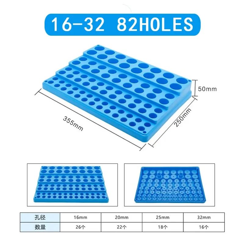 Bit Collecting Box Plastic Storage Case for ER16 ER20 ER25 ER32 Collets ...