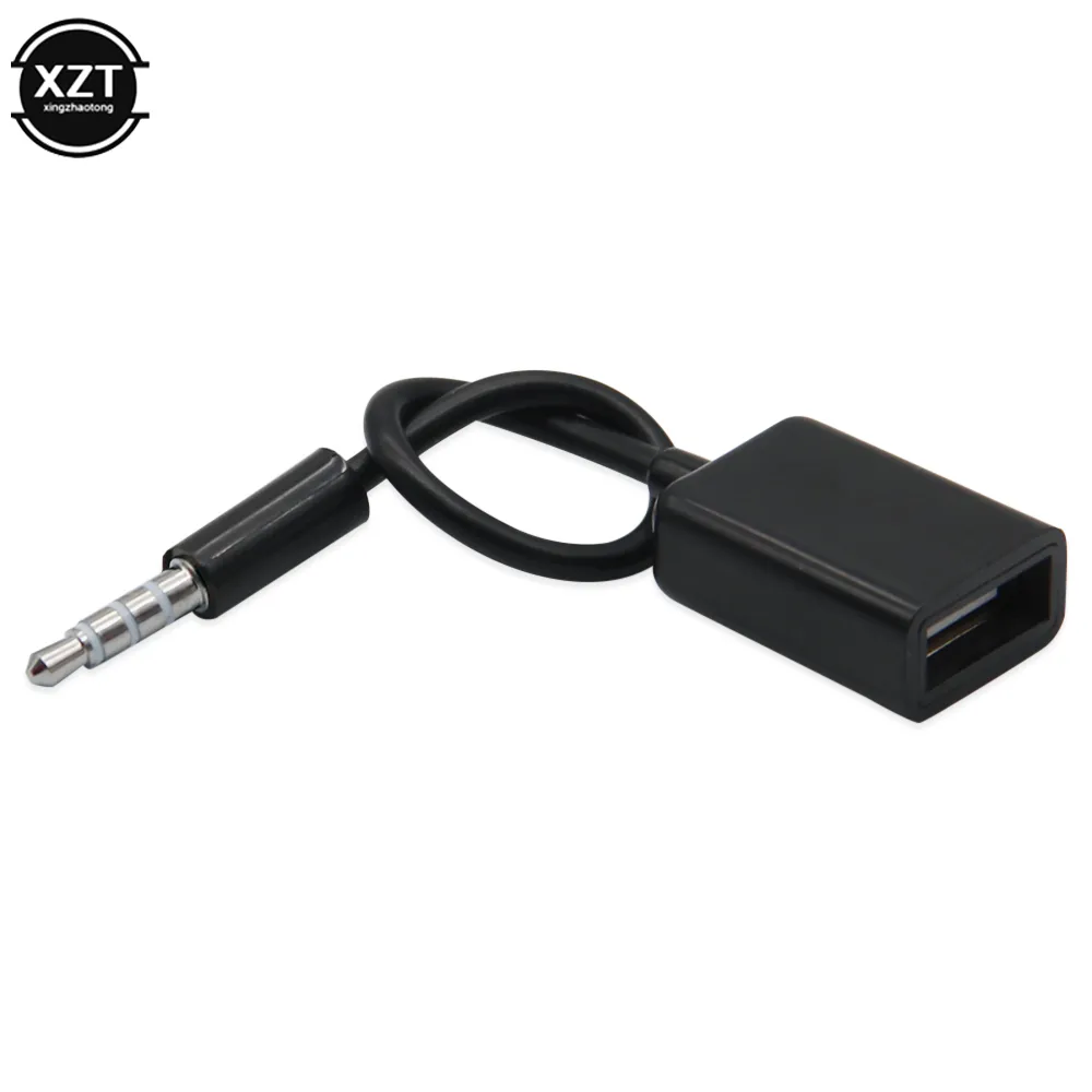 USB 2.0 Male AUX universal audio plugins Cable