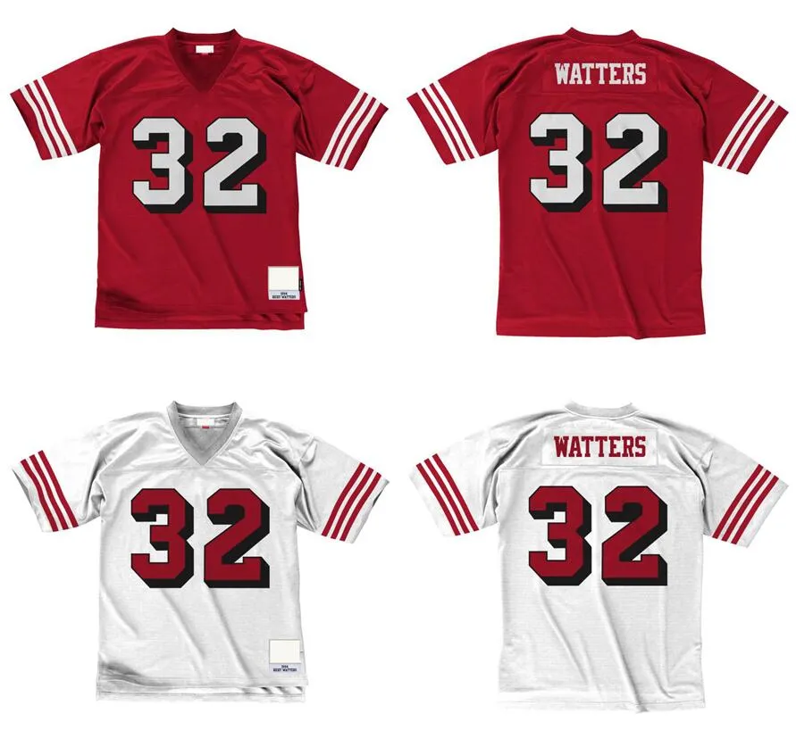 Stitched Football Jerseys 32 Rickey Watters 1994 Mesh Legacy Pensionerade Retro Classics Jersey Men Women Youth S-6XL