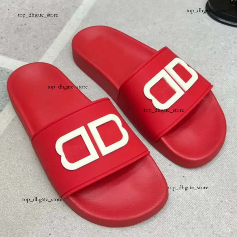 DHgate Baleciaga Slides Designer Shoes Balengiaga Slides Men s Classic Letters Black White Black and White Color Matching Women s and Men s Slippers Sandals 847 Shoes Accessories