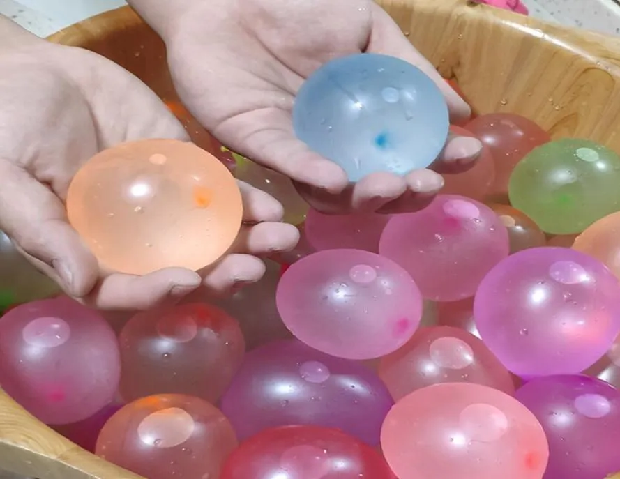 Ballon Bunt Wasser gefüllt Ballon Bündel von Luftballons erstaunliche Magie Wasserballon Bomben Spielzeug füllen Wasser Ballons Spiele Kinder to4394309