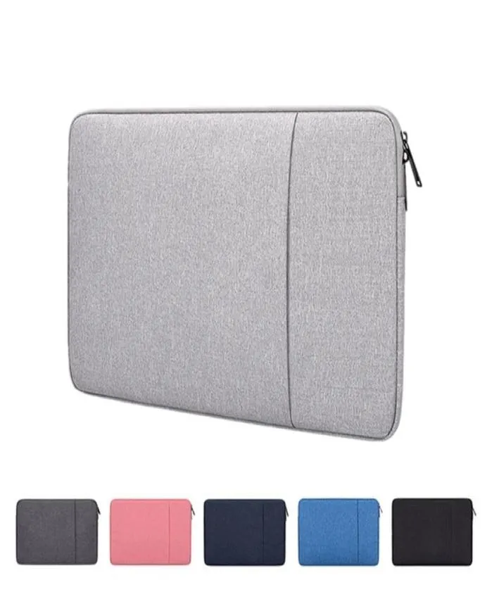 Laptop Sleeve Bag with Pocket for MacBook Air Pro Ratina 116133156 inch 1112131415 inch Notebook Case Cover for Dell HP3934954