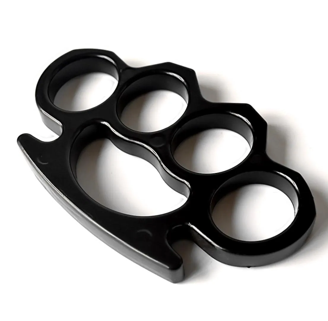 Tout nouvel équipement de protection Knuckle Dusters Metal Alloy Brass Knuckles Auto-défense outil d'équipement de sécurité personnelle Iron Fists Boxi7596880