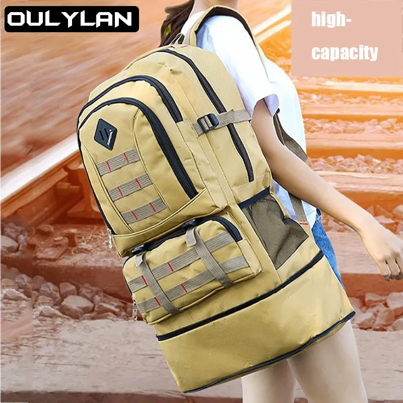 Multi pocket travel backpack hot sale