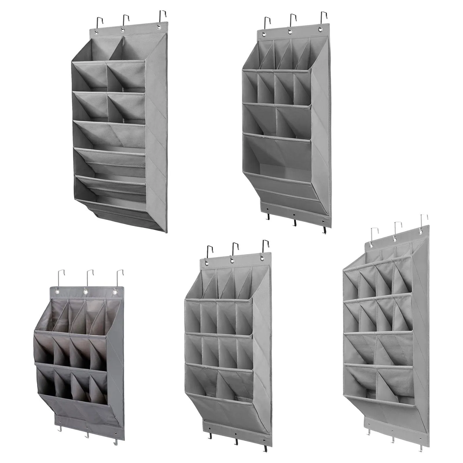 Ubuy Over The Door Shoe Caddy Hooks For Hanging Shoes Ivkey 2-Pack