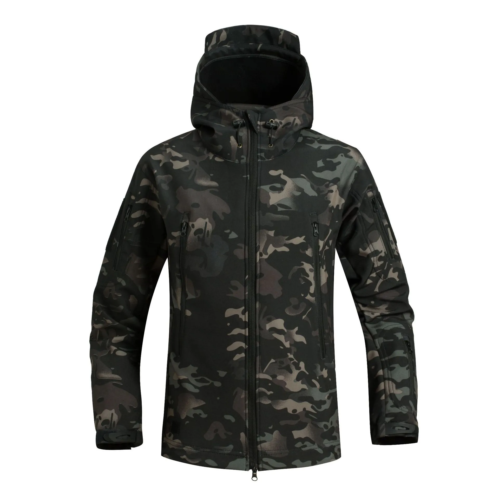 DHgate Sharkskin Tactical Hardshell Waterproof Softshell Top Coat Fleece Jacket for Men Apparel