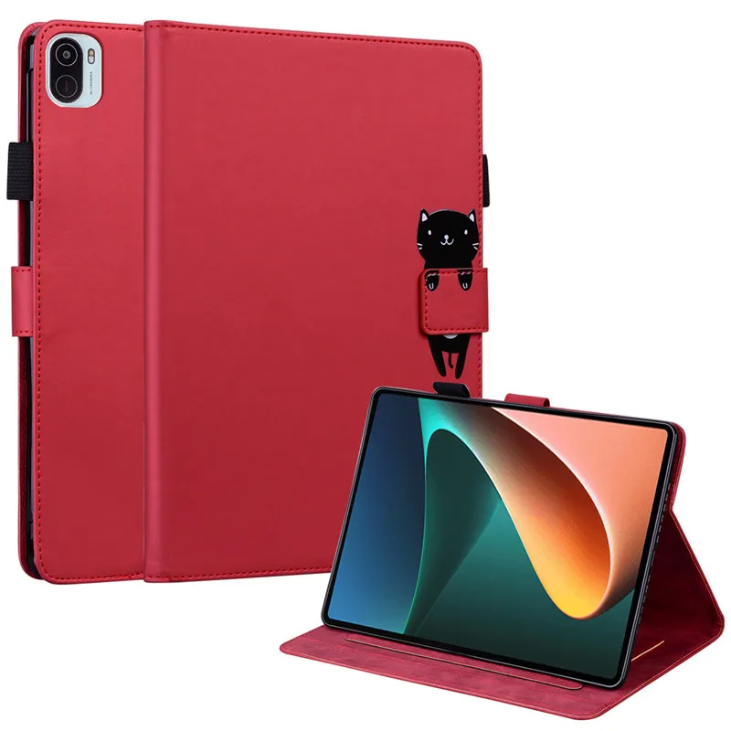 2024 Xiaomi Pad 6 Pro Case with Free Stylus, Material Color Folio